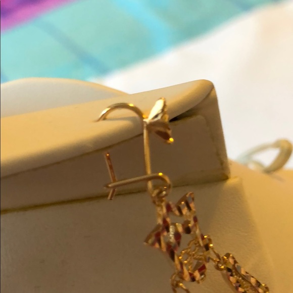 Filigree dangle earrings - Picture 3 of 5